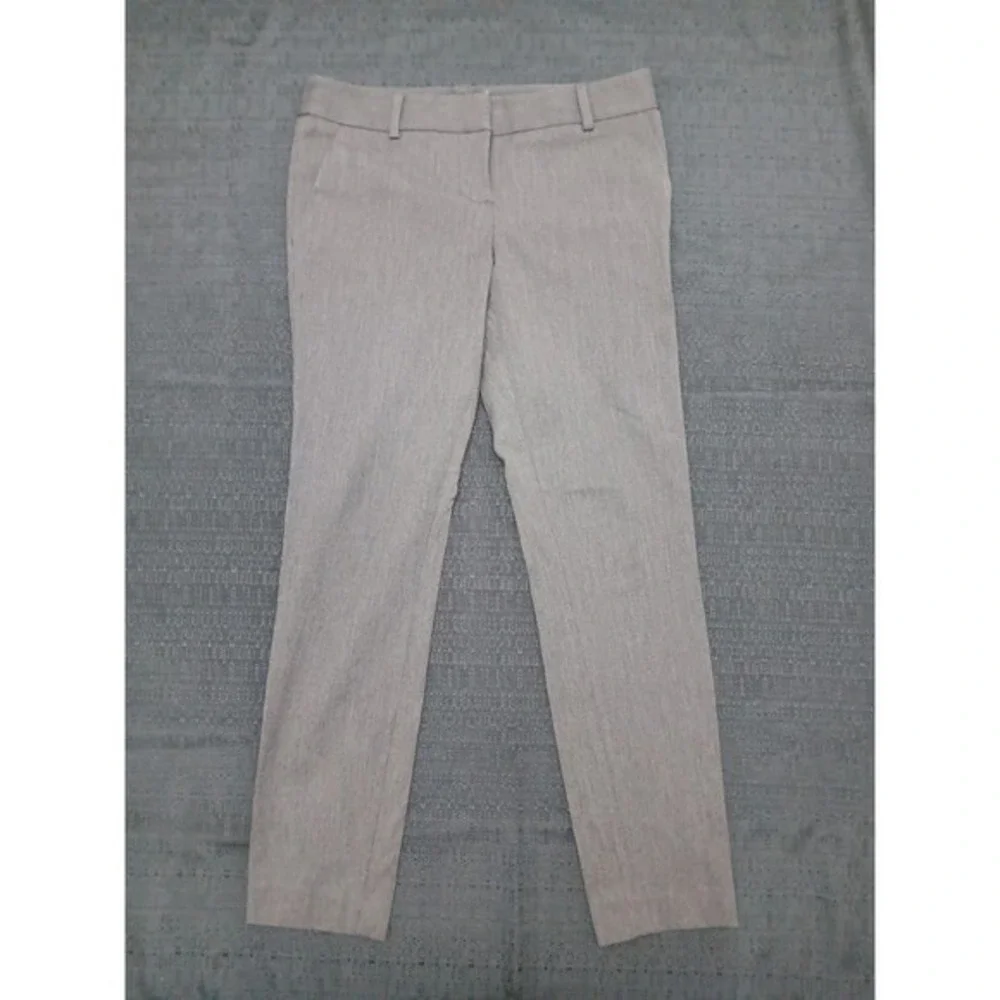 EXPRESS Columnist Gray‎ Herringbone Stretch Dress Pants Size 0 Women's